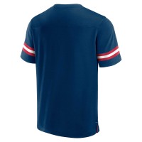 Houston Texans Fanatics Branded Jersey Tackle V-Neck T-Shirt - Navy