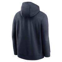 Houston Texans Nike Rewind Club Pullover Hoodie - Navy