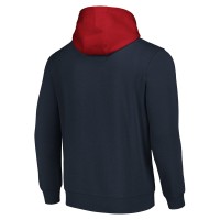 Houston Texans G-III Sports by Carl Banks Colorblock Pullover Hoodie - Navy