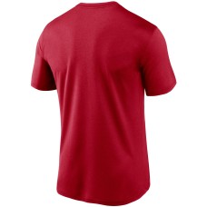 Houston Texans Nike Logo Essential Legend Performance T-Shirt - Red