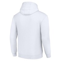 Houston Texans Starter Half Helmet Logo Pullover Hoodie - White