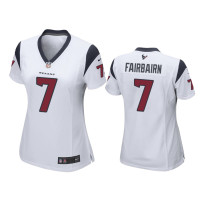 Men Houston Texans #7 2019 Ka'imi Fairbairn White Game Jersey