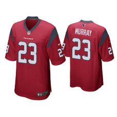 Men Houston Texans #23 Eric Murray Red Game Jersey