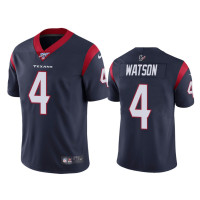 Men Houston Texans #4 100th Season Deshaun Watson Navy Limited Jersey