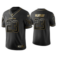 Men Houston Texans #23 Golden Edition Vapor Limited Texans Eric Murray Black Jersey