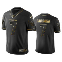 Men Houston Texans #7 2019 Golden Edition Vapor Untouchable Limited Ka'imi Fairbairn Black Jersey